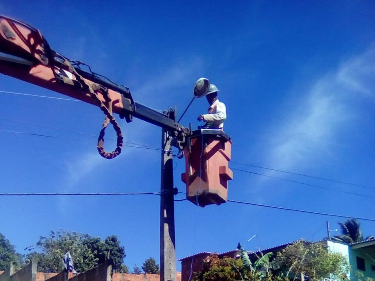 Prefeitura De Guas Lindas Realiza Manuten O Da Ilumina O P Blica Nos