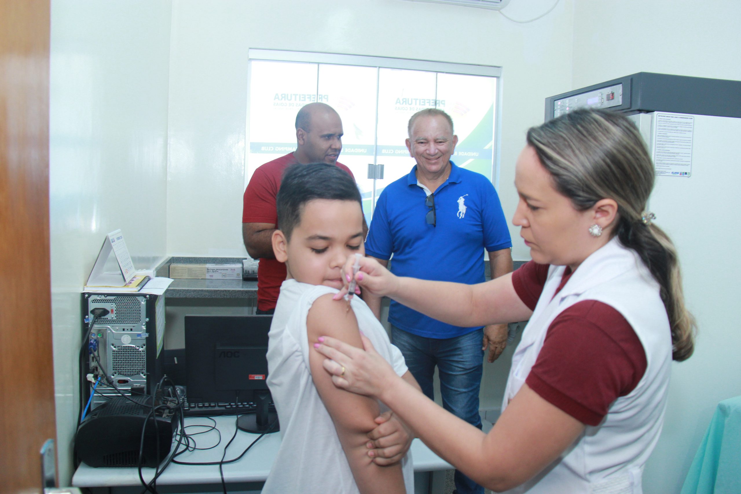 Campanha de Vacinação Contra o sarampo em Águas Lindas alcança mais de