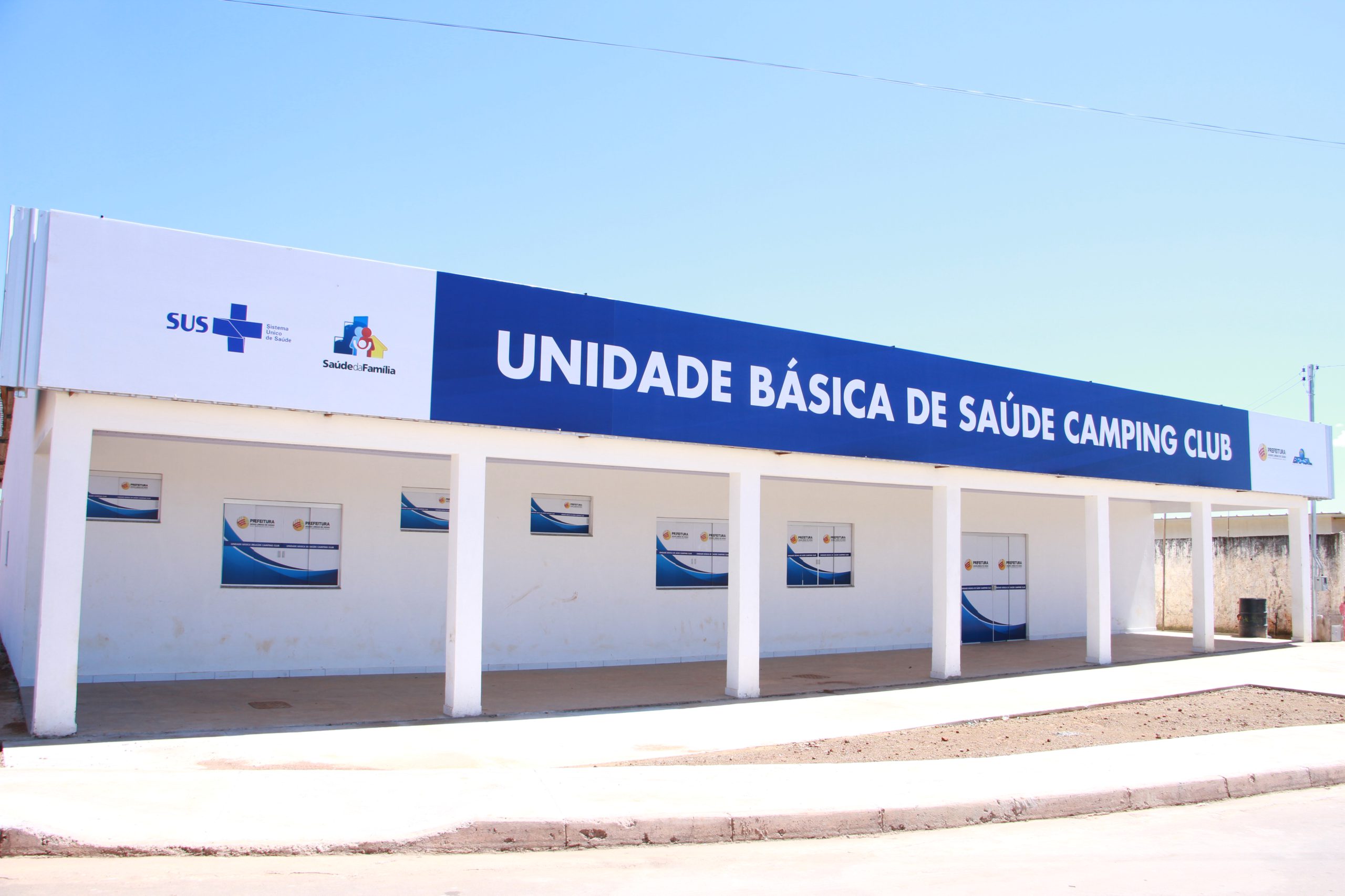 Obras da UBS Camping Club estão em fase de conclusão - Águas Lindas de Goiás