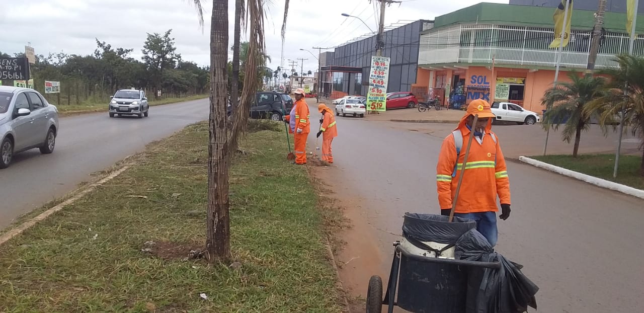 Camping Club recebe equipe de limpeza urbana - Prefeitura Municipal de Águas  Lindas de Goiás