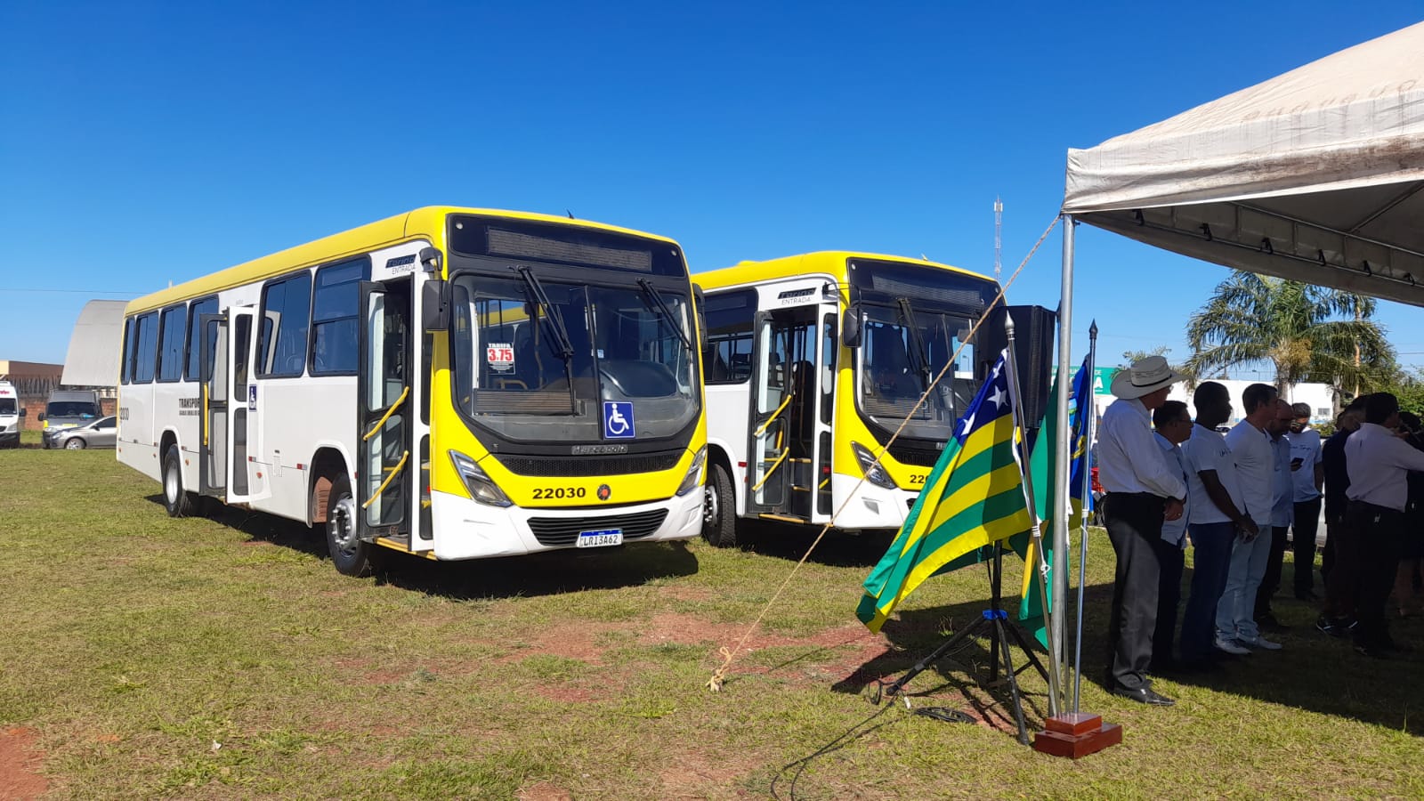 Como chegar até Camping Club em Águas Lindas De Goiás de Ônibus?