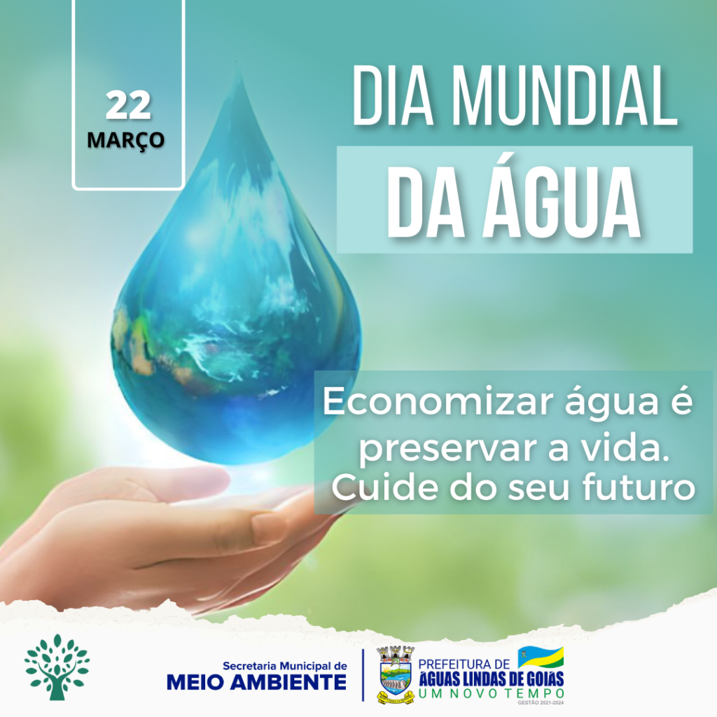 Hoje comemora-se o Dia Mundial da Água