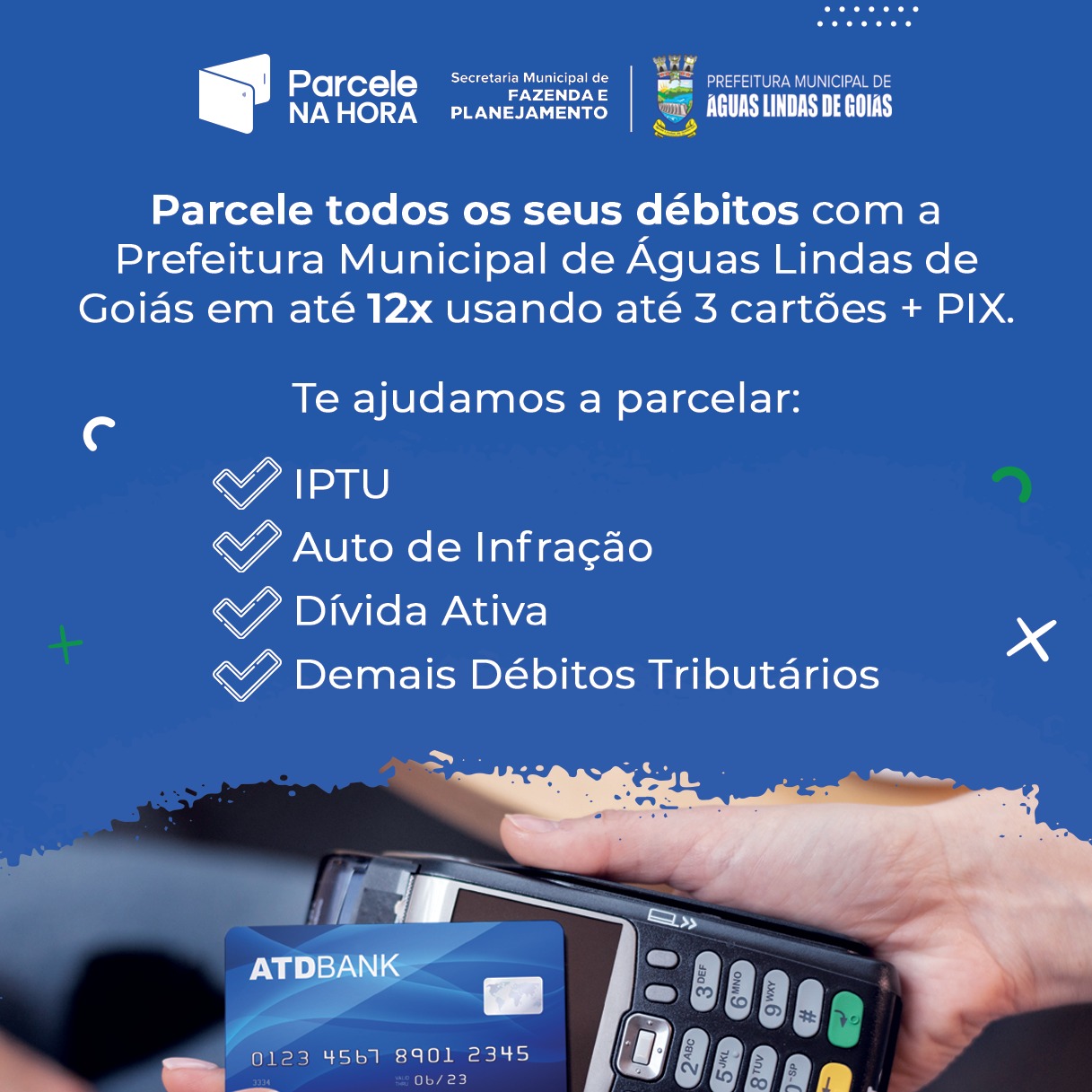 Parcela na hora - Secretaria de Fazenda