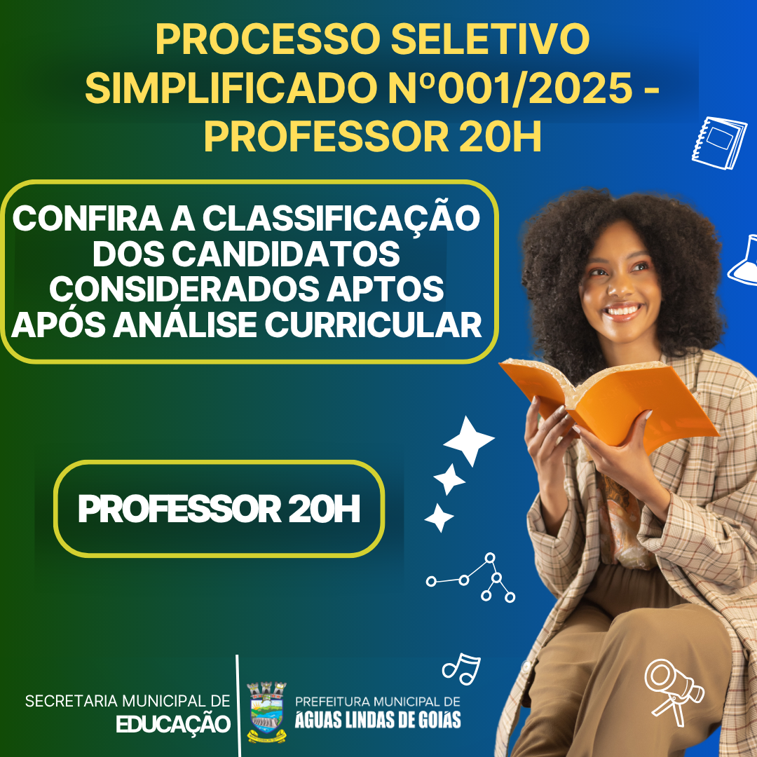 Processo Seletivo Simplificado - Nº001/2025
