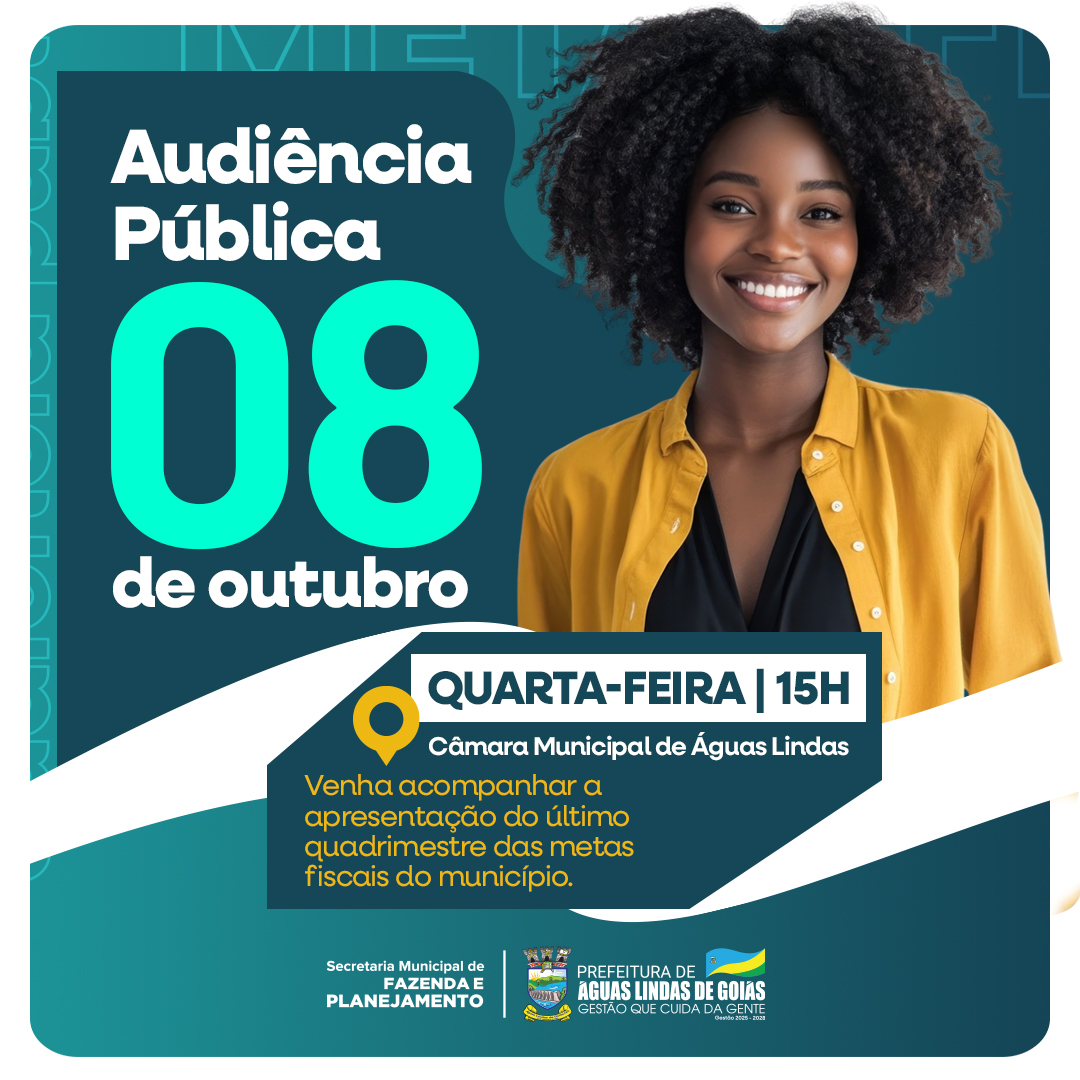 Audiência Pública - 08 de outubro - Secretaria de Fazenda